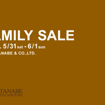2025年春夏ファミリーセール開催のご案内